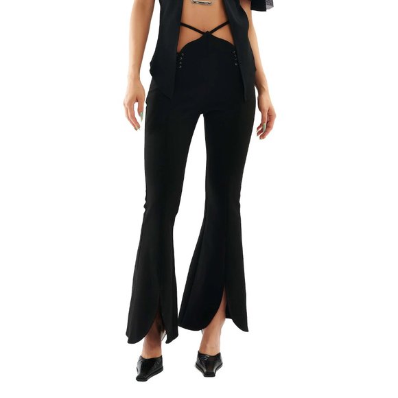 Didu Black Flarry Pants - Picture 6 of 6